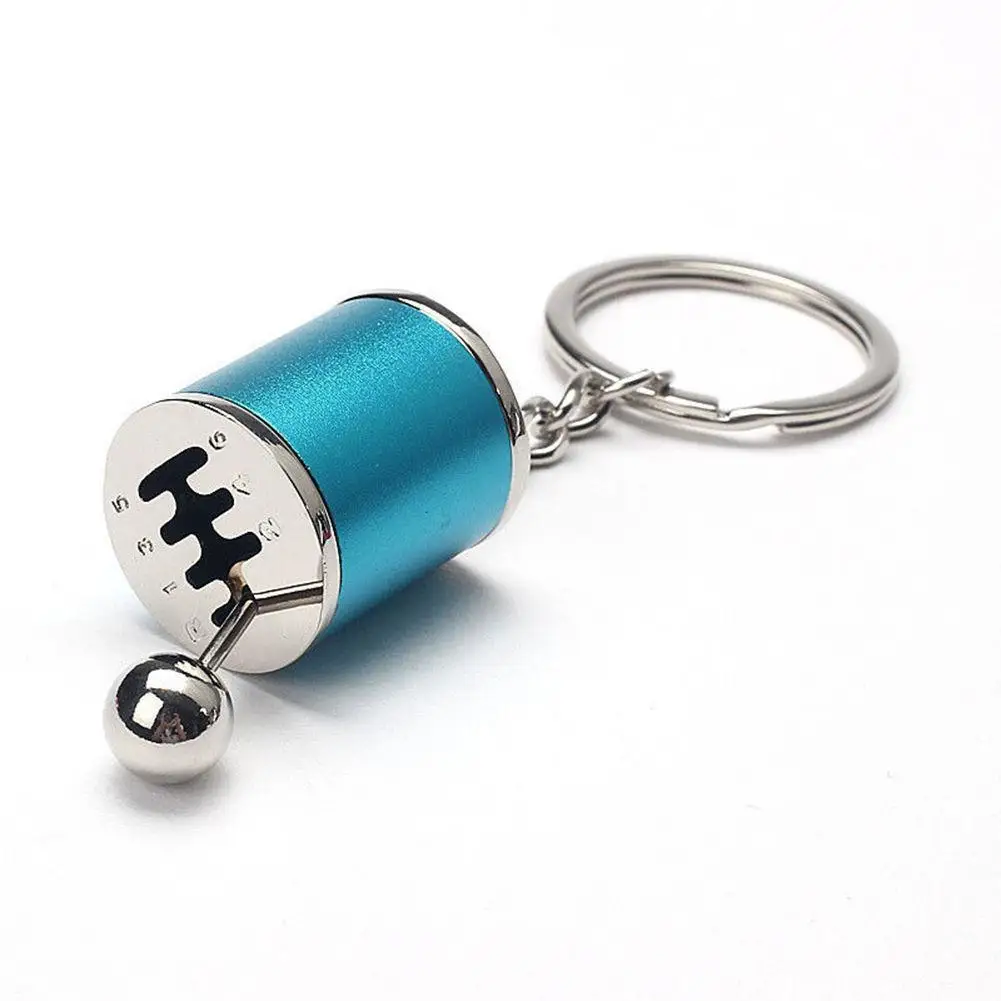 

Creative Auto Part Gear Shifting Model Metal Keychain Pendant Key Ring for Keys Men Car Women Bag Accessories