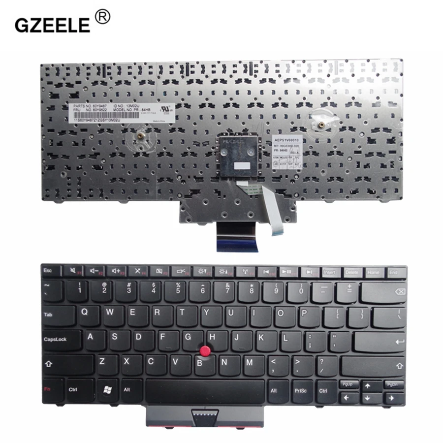US English Keyboard for Lenovo Thinkpad Edge E13 E30 13 E31 60Y9473 60Y9508 13.3 60Y9435 60Y9438 Laptop Replacement Keyboard
