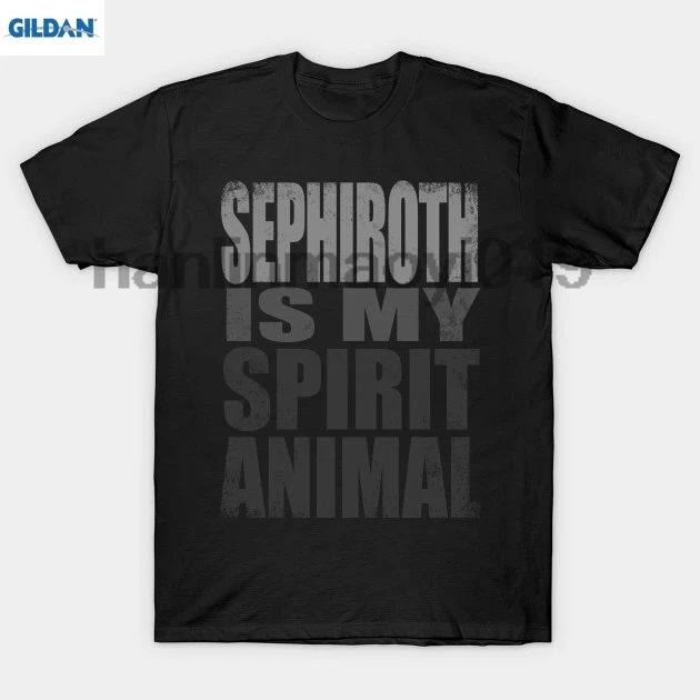 GILDAN Sephiroth Es Mi Esp ritu Animal T Camisa Camisetas AliExpress