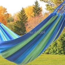 FedEx DHL цветные, холщовые ткани Кемпинг гамак наружная мебель вне двери спортивный гамак, 50 шт./партия