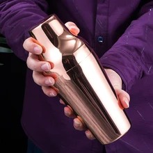 650 мл 1 шт. вспениватель молока шейкер из нержавеющей стали бутылка чашка французский Двухсекционный шейкер Xueke кувшин шейкер для домашнего бара