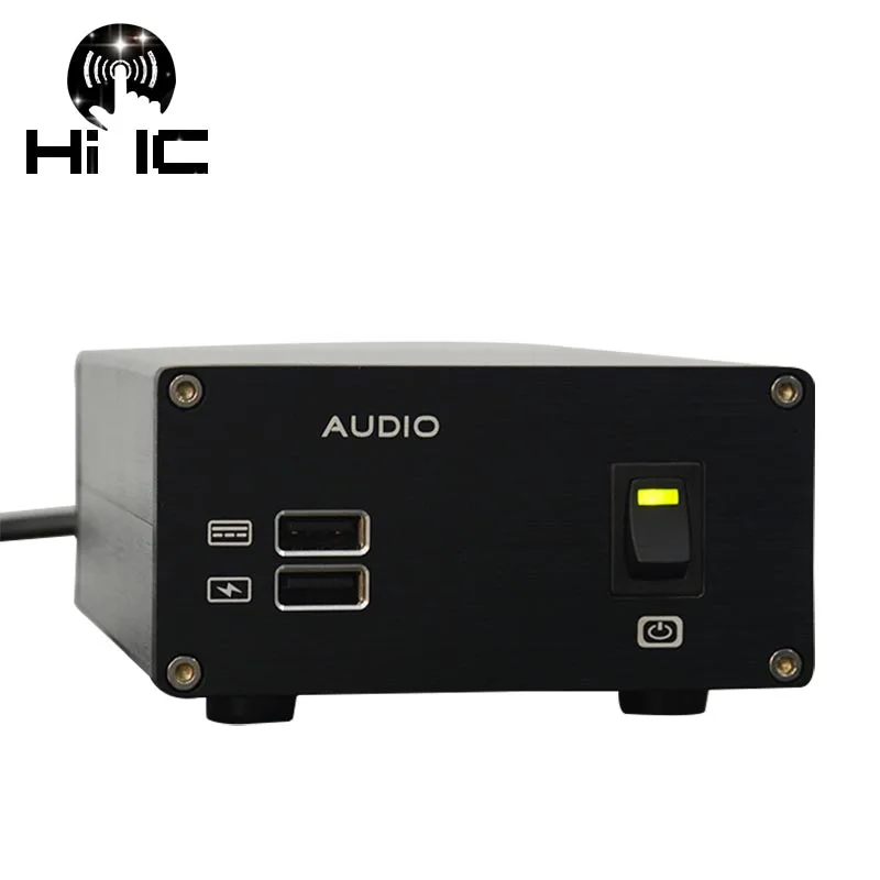 25 Вт HiFi аудио Ультра низкий уровень шума линейный источник питания регулируемый источник питания для XMOS Raspberry Pi CM6631 USB 5 В/12 В выход