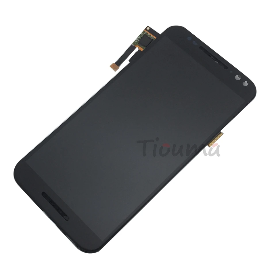 Moto X Style  LCD Display With Frame black (15)