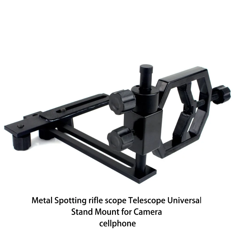 Metal Spotting rifle scope Telescope Universal Stand Mount for Camera