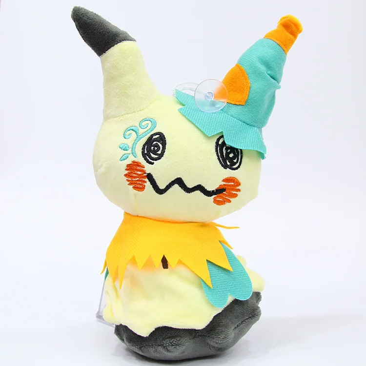 Mimikyu косплей Пикачу плюшевая игрушка чучела кукла аниме мультфильм Хэллоуин носить дьявольский плащ фея Дети отличная коллекция подарок