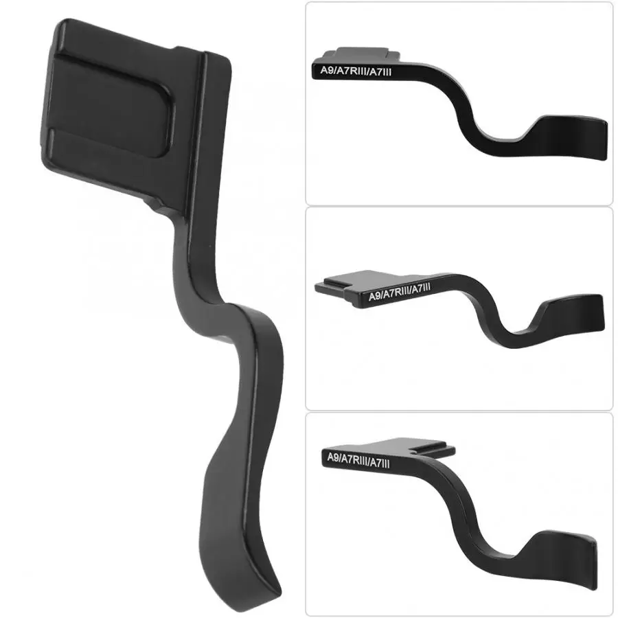 

Black Metal Hand Grip for Sony A9/A9R/A7RIII/A7III Camera