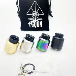 Новый 1:1 Goon 528 25 RDA электронная сигарета Атомайзеры 25 мм RDA испаритель Peek Insulater drop