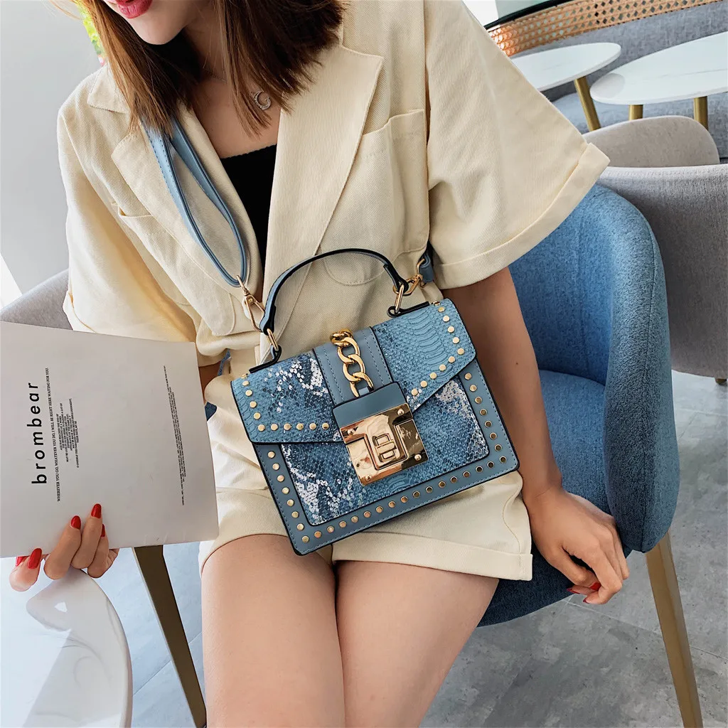 

Women Retro Serpentine Crossbody Bags Messenger Bag Shoulder Bag Handle Bags luxury handbags women bags designer Lowest Price