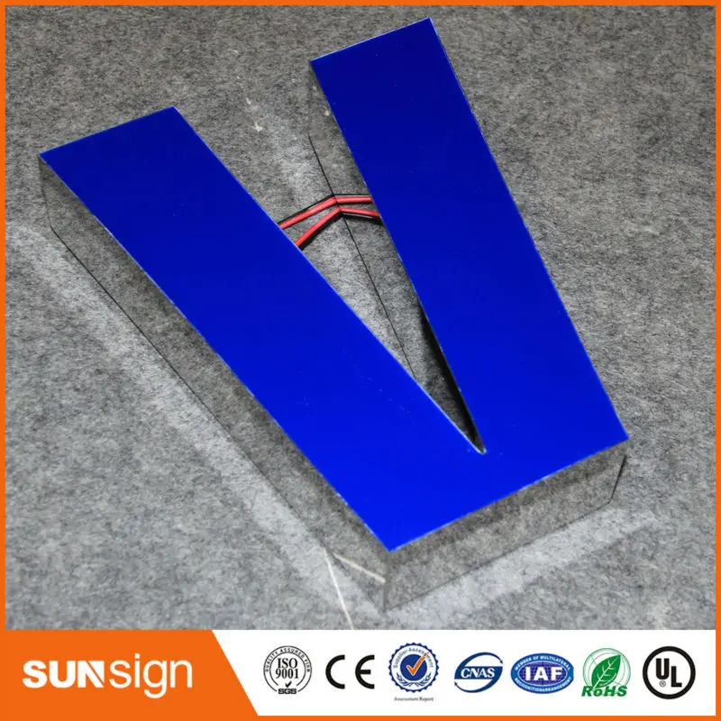3d акриловые светодиодные буквы с подсветкой спереди|led letters|letter sign3d led sign |