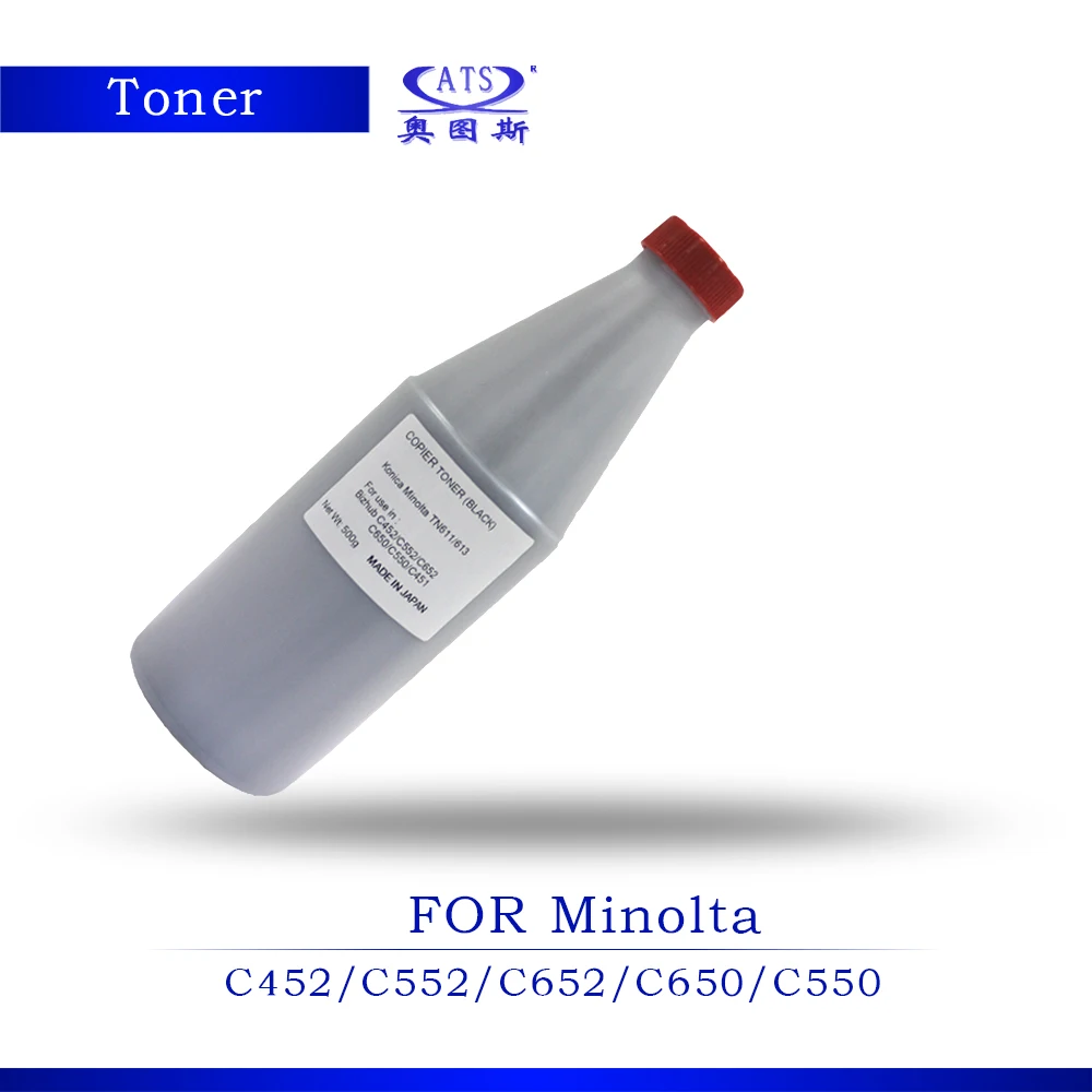 1 шт./компл. 400 г тонер Poudre Фотокопия машина порошок для Konica Minolta C452 552 652 650 550|toner