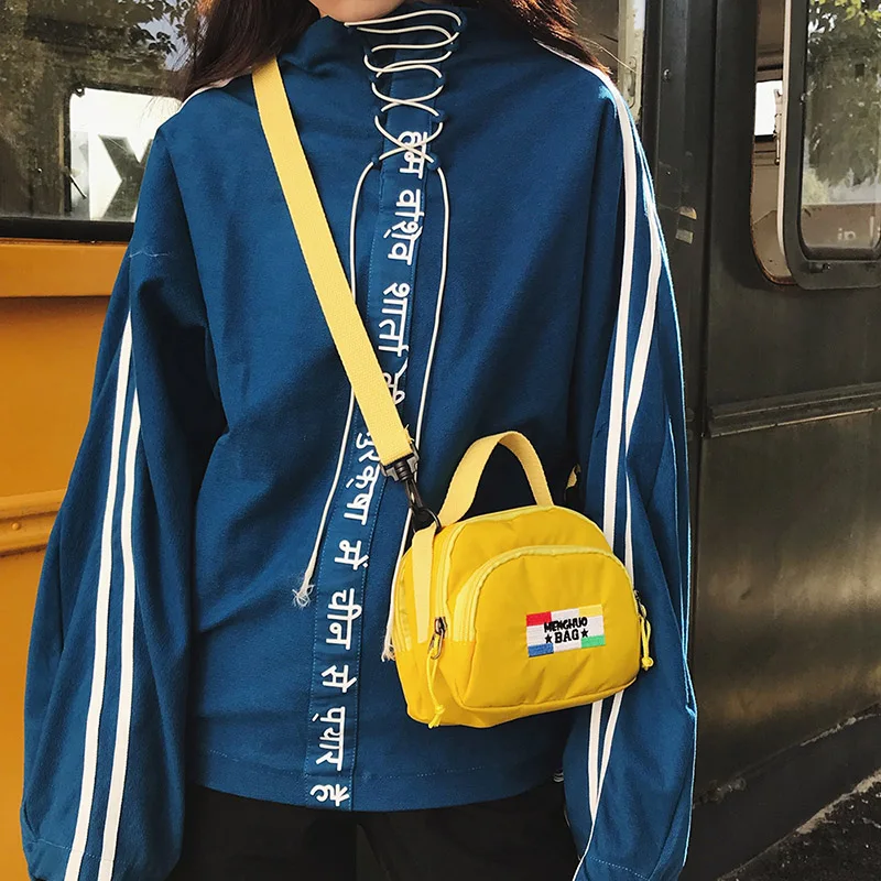 MENGHUO Small Shoulder Bags Female Solid Zipper Luxury Women Designer Flap Mini Nylon Summer Beach Crossbody Bag Sac A Main 2018 (8)