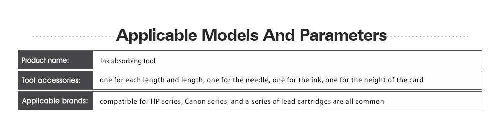 Зажим для поглощения чернильного картриджа зажим насосная инструменты совместимый для hp 21 22 301 122 121 140 141 650 652 901 61