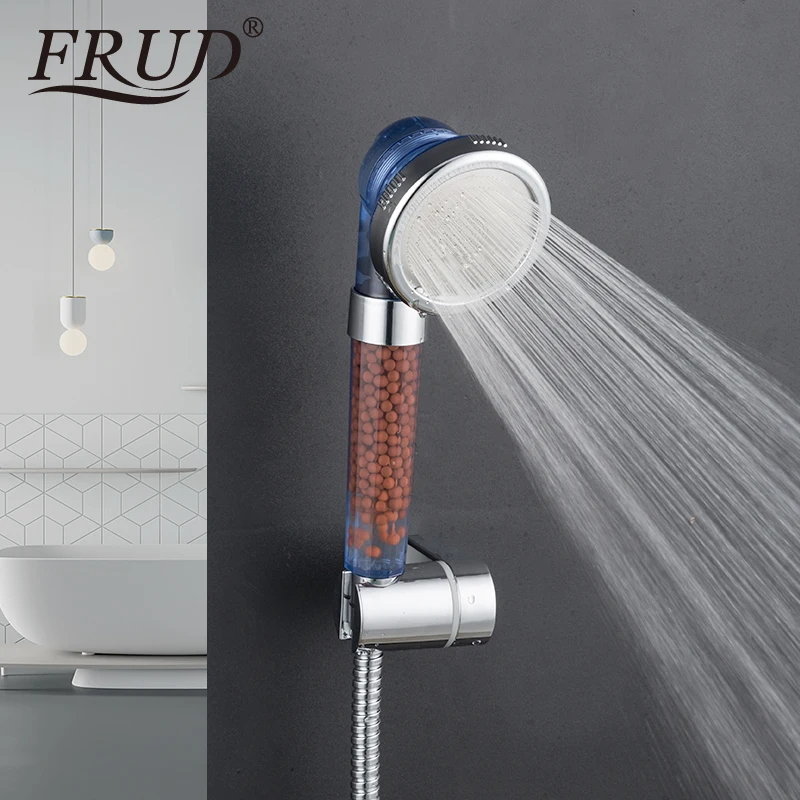 FRUD 2019 отрицательная Ионная спа Фильтруемая Регулируемая душевая головка с
