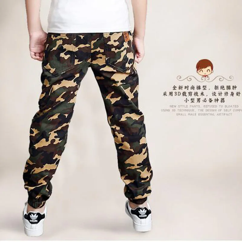  Boys Pants Children Outdoor Camo trousers Kids Army Design Colorful trousers kids spring autumn cam