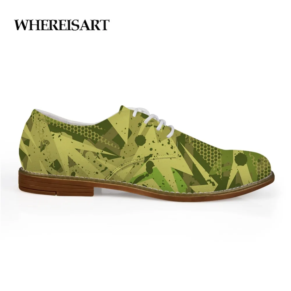 

WHEREISART Mens Leather Loafers Shoes for Men Abstract Graffiti Leather Summer Leopard Flat Shoes for Oxford Comfortable Shoes