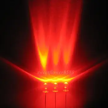 

500 Pcs 3mm Red LED Lamp Ultra Bright Free Shipping