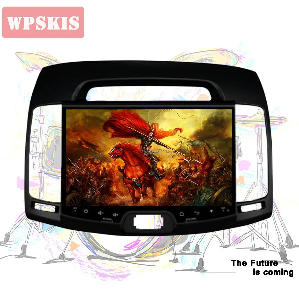 Clearance Octa Core Android 9.0 4GB ram+64GB rom car dvd player for hyundai elantra 2007-2011 multimedia radio gps tape recorder Head Unit 0