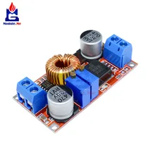CC/CV Adjustable Max 5A Step Down Buck Charging Board XL4015 Lithium Battery Charger Converter Module DC-DC 0.8-30V To 5-32V