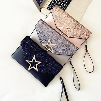 

2019 Bling fashion Evening Party Shiny Bag Women Clutch Purse Portable Dazzling Sequins Shoulder Bags ladies elegant handbag