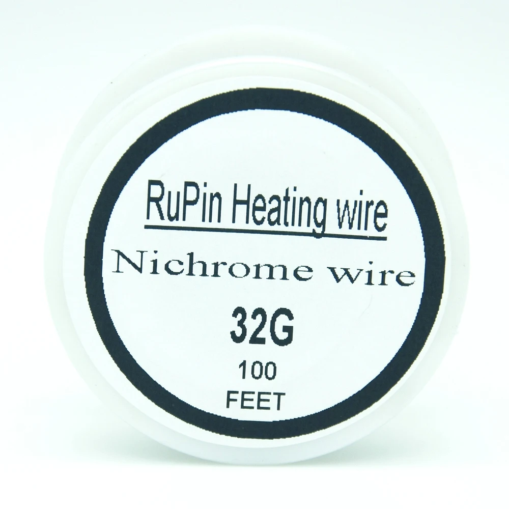 RuPin Heating Wrie Nichrome wire 32 Gauge 100 FT 0...