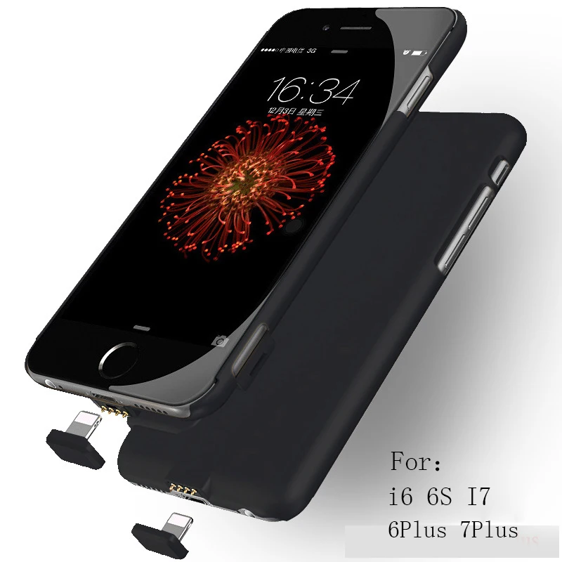 imágenes para Batería i7 Ultra Thin Slim Case Smart Power Banco Funda Para Cubierta de Lujo del Caso iPhone6 6 S 7 Más de Potencia regalo Templado película USB imágenes para Batería i7 Ultra Thin Slim Case Smart Power Banco Funda Para Cubierta de Lujo del Caso iPhone6 6 S 7 Más de Potencia regalo Templado película USB