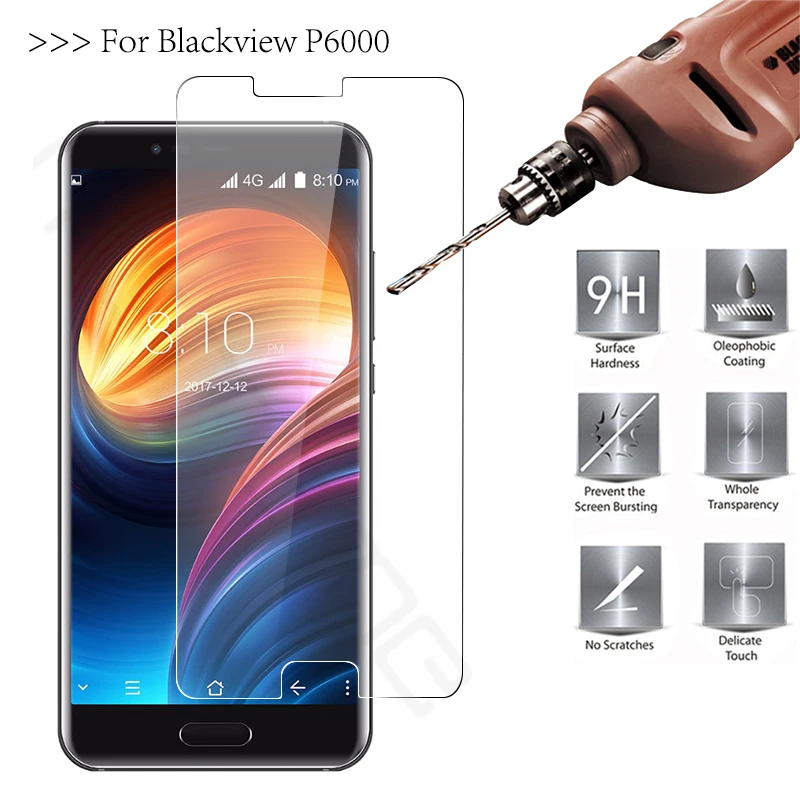 

Blackview P6000 Tempered Glass Film Blackview P6000 Screen Protector Premium Scratch-proof Protective Front Glass Film