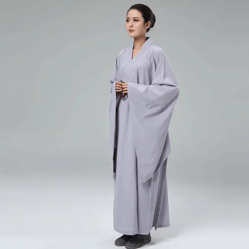 Одеяния буддийских монахов женская униформа одежда в стиле Дзен шаолин монах одежда буддийский костюм монаха женщины лежали TA527