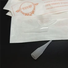 500 шт 0,35*50 мм брови татуировки советы пластиковые огромное солнце иглы шапки маленький размер для постоянного макияжа татуировка бровей и губ машина