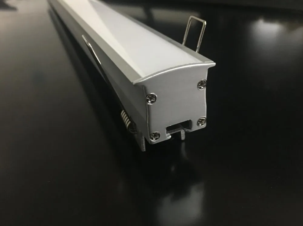 Высокое качество квадратный светодиодный алюминиевый профиль для светодиодной ленты светильник s бар светильник