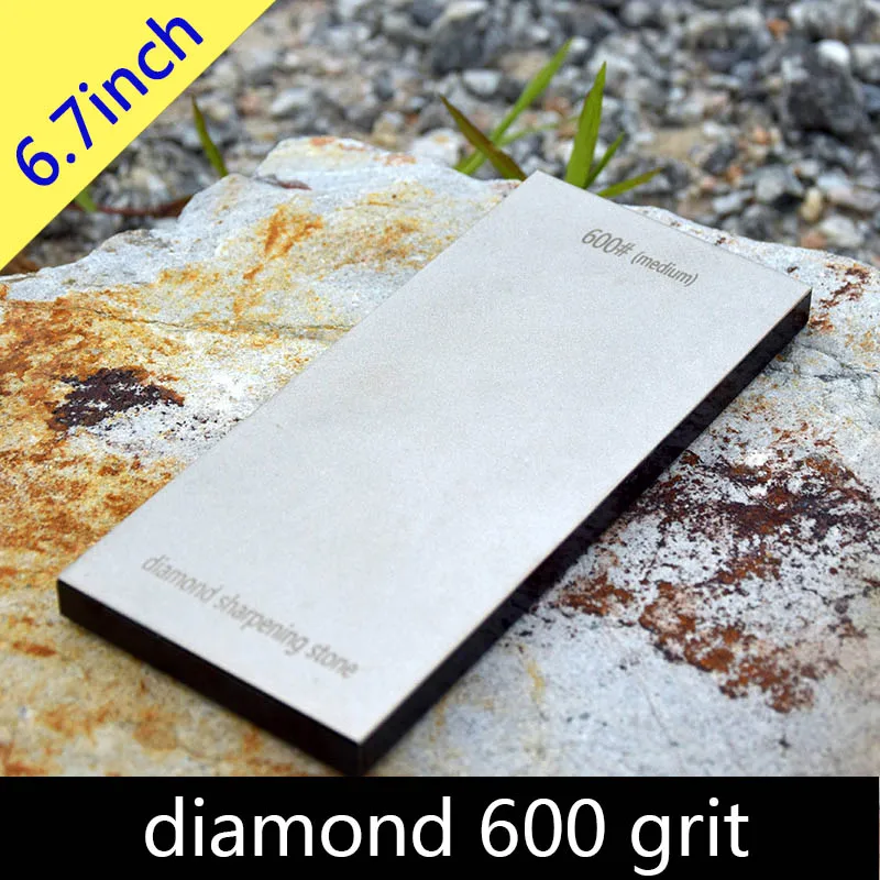diamond 600 grit Рекомендуем Алмазный 240 400 600 1000 точилка для ножей Система заточки камня точильный камень кухонные инструменты для ножей - Цвет: diamond 600 grit