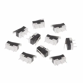 

10Pcs 2A 125V 3PIin Micro Limit Switches Lever Roller Arm Actuator SPDT Switch