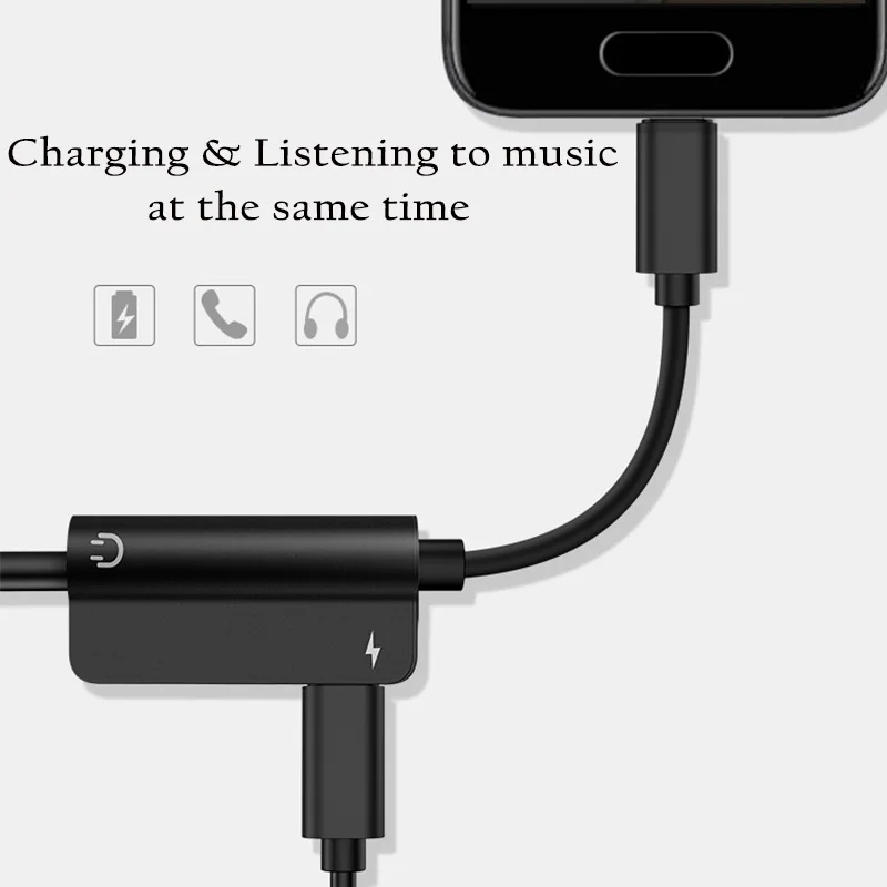 Otg конвертер Micro Usb Тип C адаптер для 3 5 мм разъем наушников слушать музыку Xiaomi huawei