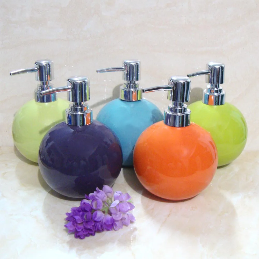 Online kopen wholesale zeepdispenser paars uit china zeepdispenser ...