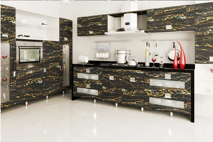 Modular Color Combination PVC Kitchen Designer Kitchen Furniture In ... Modular Color Combination PVC Kitchen Designer Kitchen Furniture In ...
