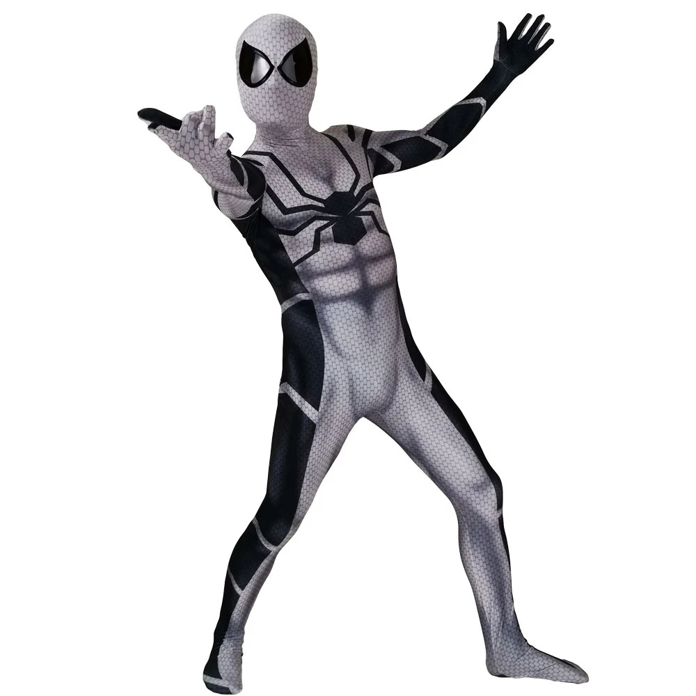 Future Foundation Spider; Карнавальный костюм супергероя; спандекс; Zentai; комбинезон для Хэллоуина