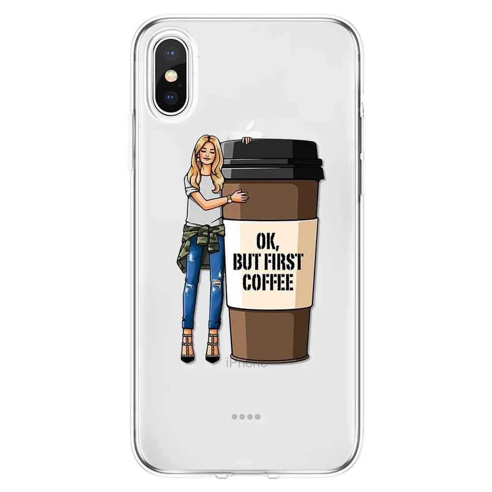 Модный чехол для iPhone XR X XS Max XS 7 Plus 6 5, мягкий чехол для iPhone 8 Plus из ТПУ
