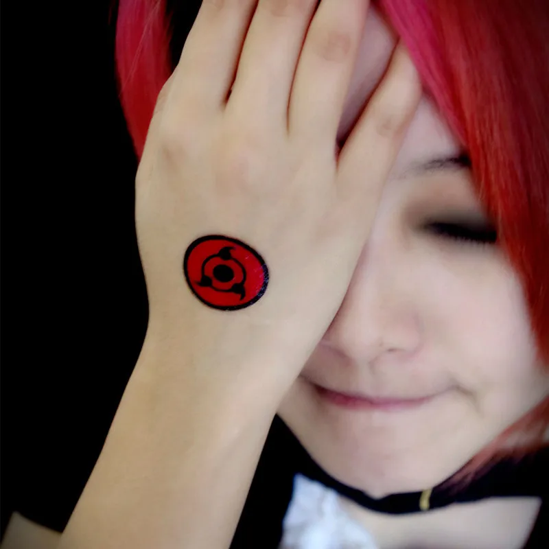 naruto Uchiha Sasuke Sharingan cosplay Animation Cartoon logo tatoo tattoo Sticker XR039in