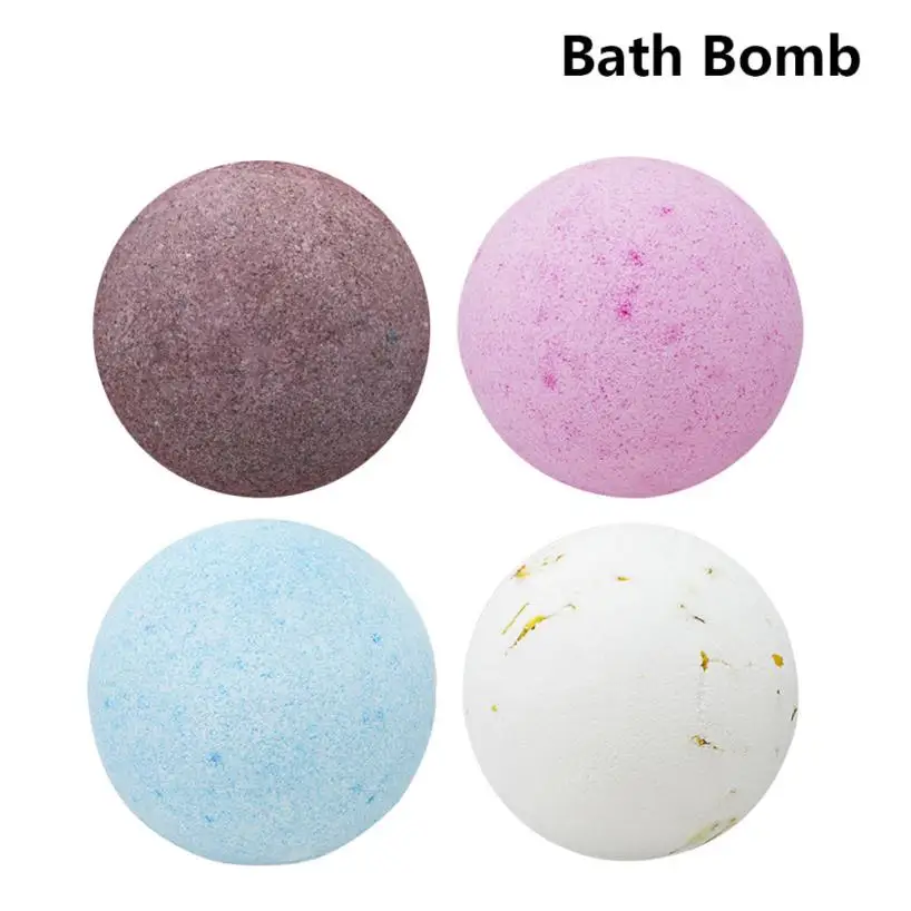 Natural Deep Sea Bath Salt bath ball bomb round Body Essential Oil Bath