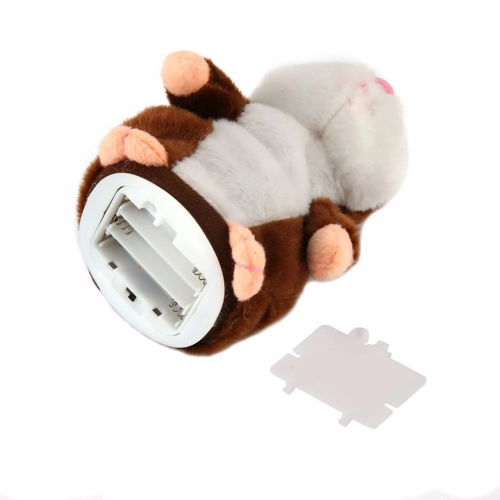 16/18 см говорящий хомяк Мышь Домашние животные плюшевая игрушка Reborn Baby Doll кивая прогулочная запись звука хомячок животное чучело медведя детская развивающая игрушка в подарок