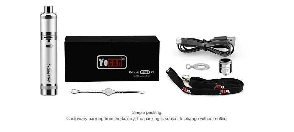 Yocan Evolve Plus XL Wax Vape Pen Kit 1400mAh