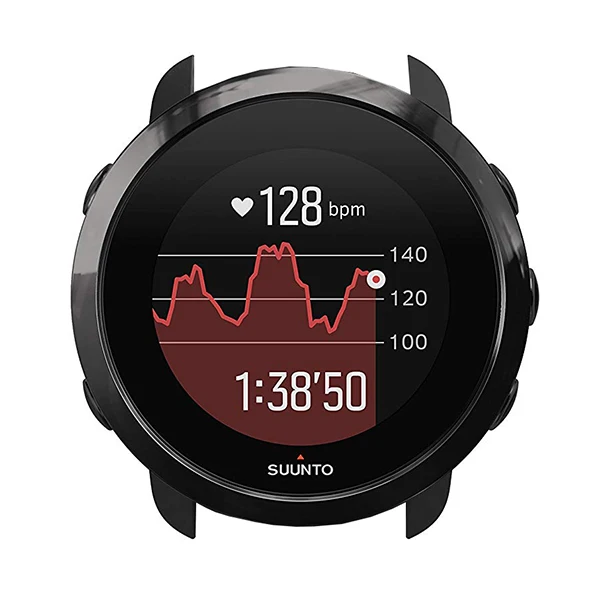 Ремешок из натуральной кожи для Suunto 3 фитнес Смарт-часы ремешок быстросъемный ремешок из нержавеющей стали застежка браслет розовый