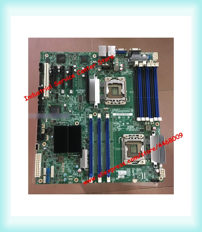 S5520HC игровая более открытая виртуальная машина Двойная X58 1366 pin Серверная материнская плата
