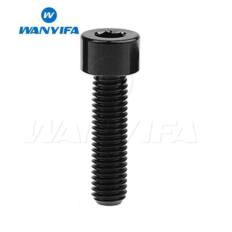 Perfect Wanyifa Titanium Bolt Screw M8x15 20 25 30 35 40 45 50 60 70mm Stigma for Bicycle Frame 5