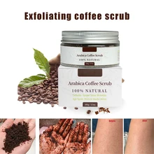 Новое поступление 100 г кофейный скраб для отшелушивания крем против морщин Укрепляющий крем для отшелушивания кожи Прямая поставка