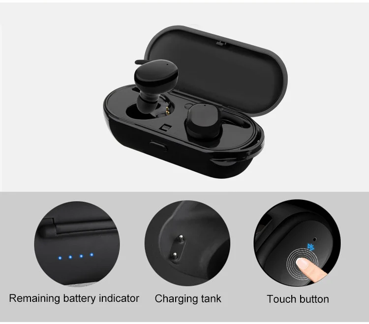 T2C TWS Wireless Mini Bluetooth Earphone (11)