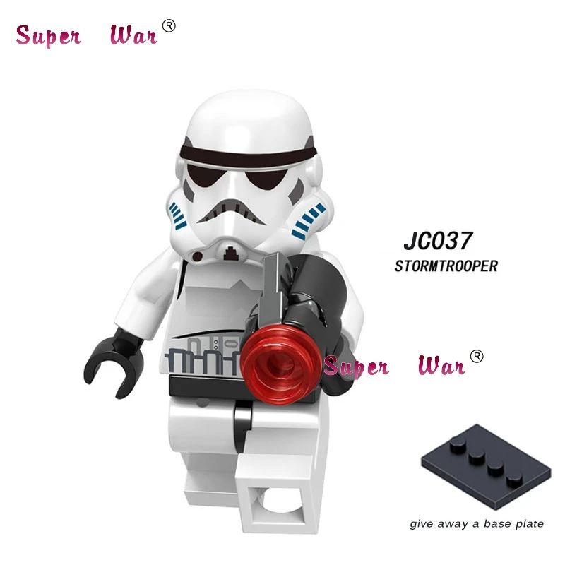 Одиночный солдат Maz Kannata Snoke Pong Krell Jedi Master building block Игрушка для детей - Цвет: JC037