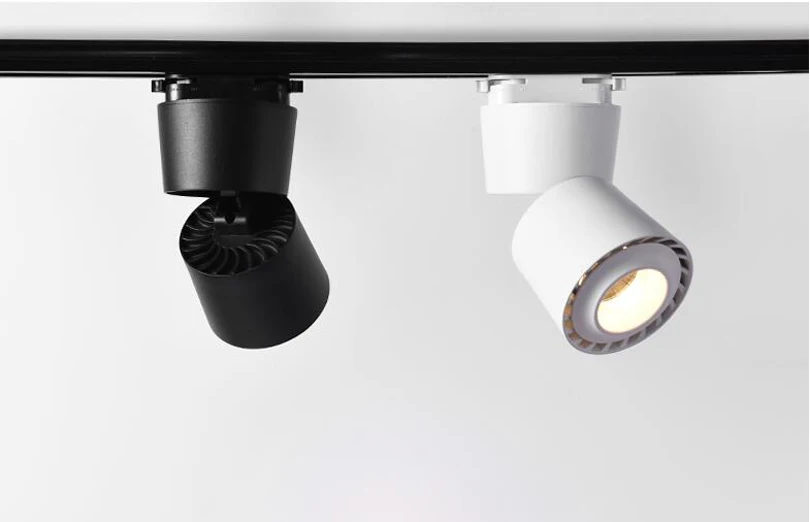 Luzes da Trilha Graus de Rotação Yrank Led 360 Superfície Mounte Luzes Fonte Luz Ac110-220v Frete Grátis Cob 15 w 20 11 Yrank cob 15 w 20 led luzes