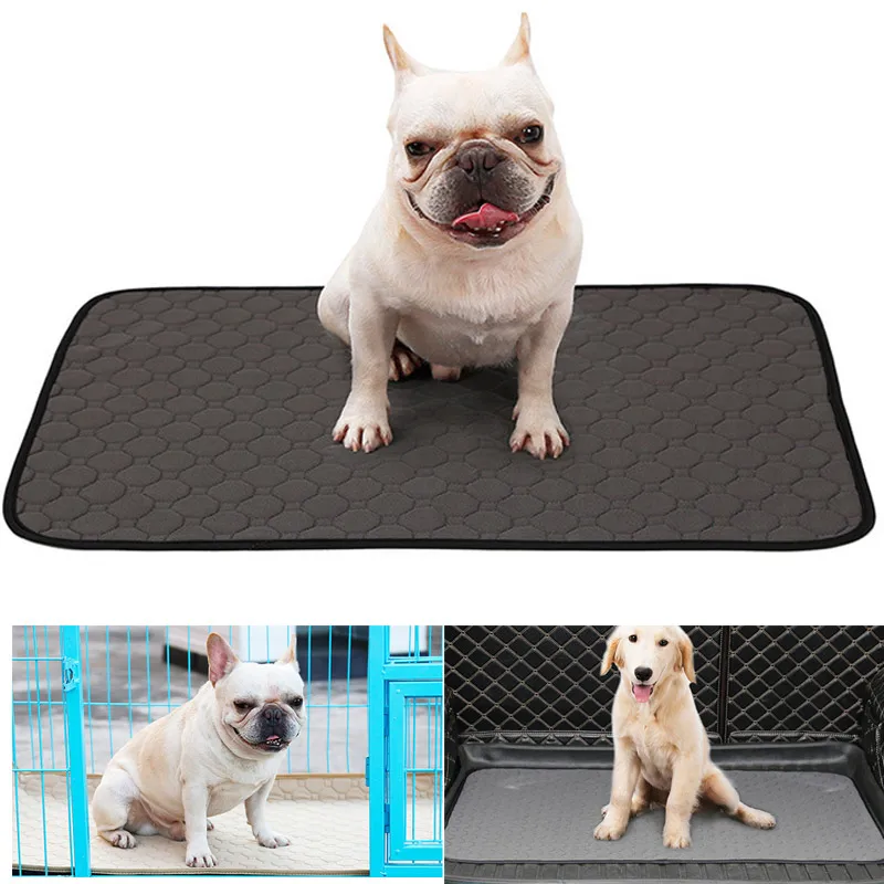 

1pc Washable Pet Dog Pee Pad Thicken Waterproof Anti-slip Puppy Toilet Training Mat WXV Sale