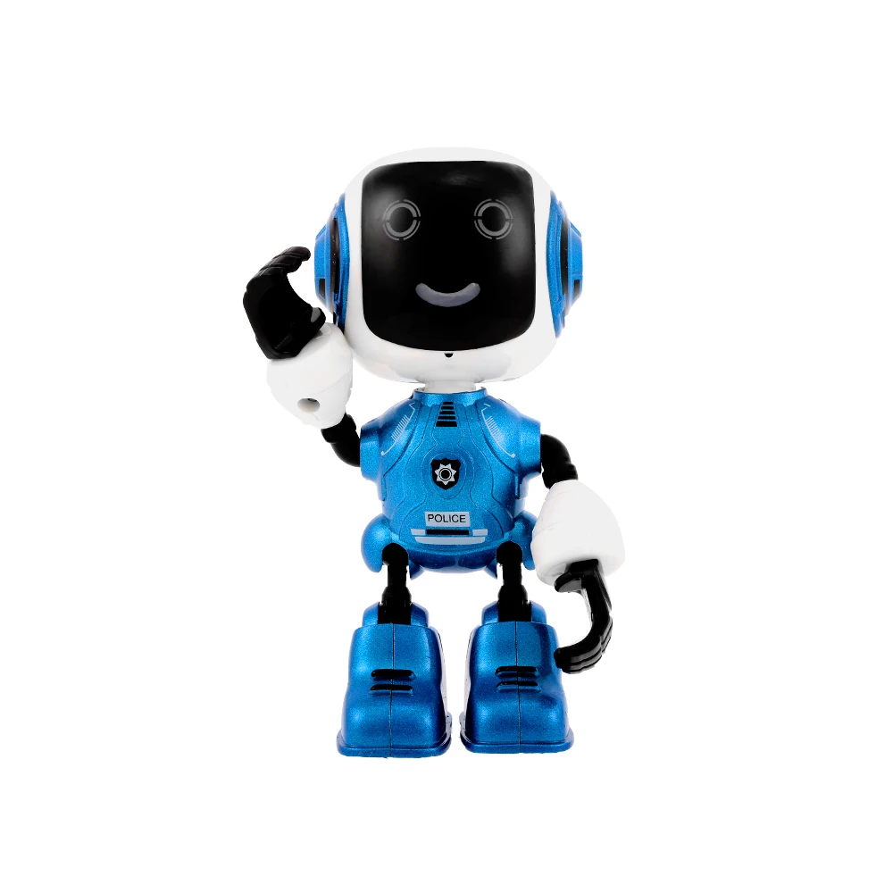 99611 умный робот сенсорный контроль светодиодный свет самодельный макет разговора RC робот держатель телефона roboter RC игрушки для детей Подарки