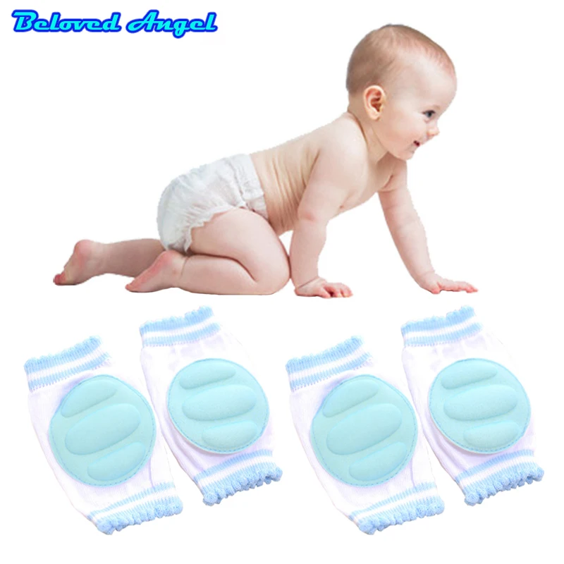 

1 Pair Cartoon Baby Knee Pad Kids Safety Crawling Elbow Cushion Infant Toddlers Harnesses Leashes Knee Support Protector Kneecap